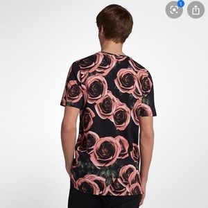 rust pink nike shirt